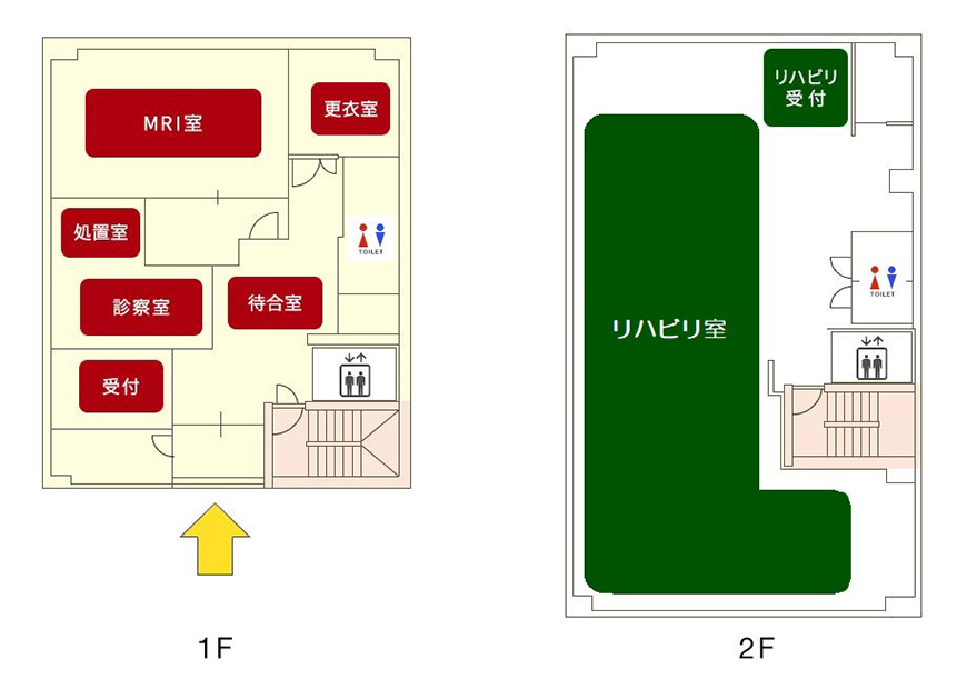 フロアマップ1階